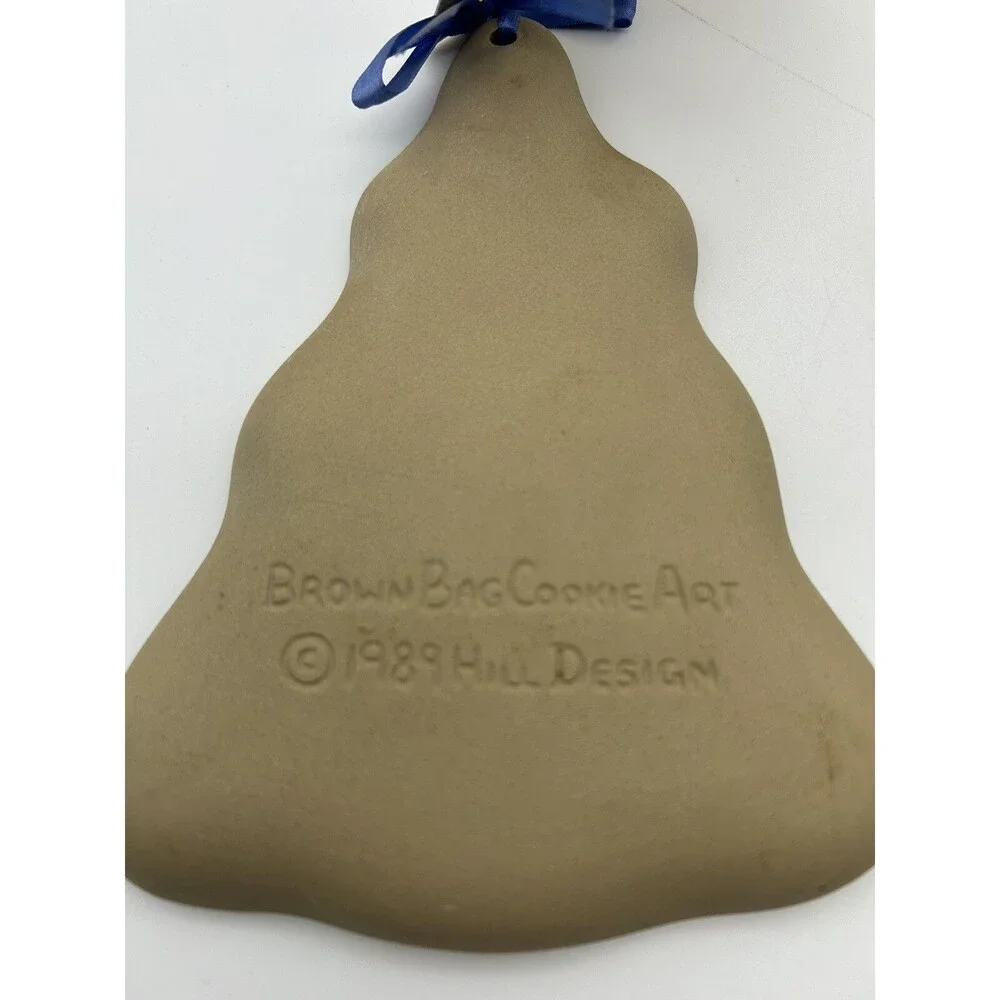 3-Brown Bag Cookie Art and Craft Molds 1983, 1989 and 1997 Christmas Molds